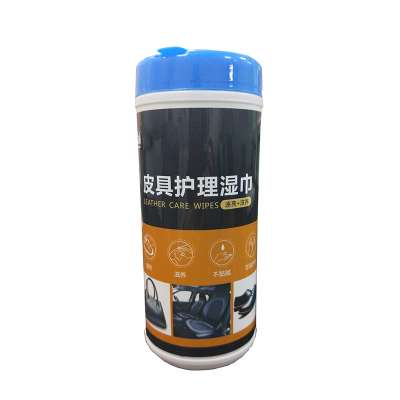 Car Care Cleaning Non-Woven Cotton Wipes,Unscented Shoe Cleaning Wipes Disposable Wet Tissue